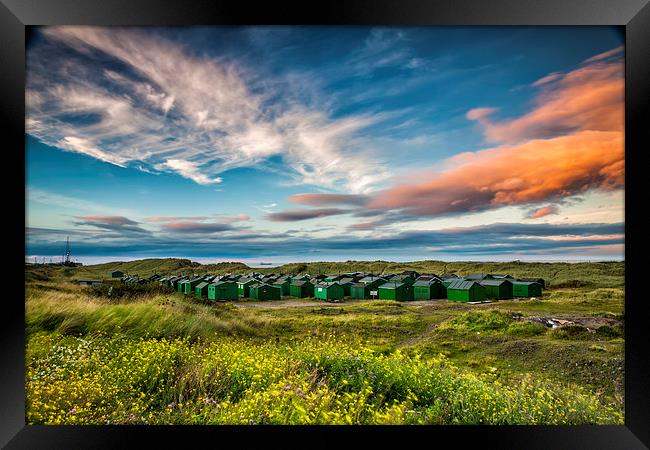 Paddys Hole on the North East Coast of England Framed Print by David Hirst