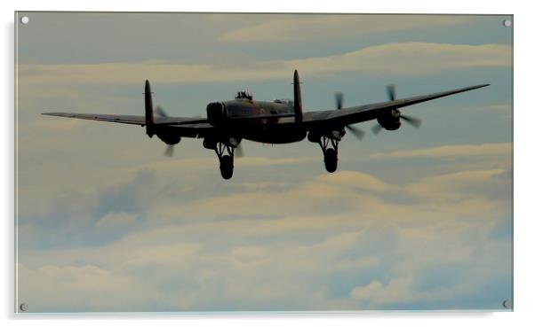  Lancaster Landing Acrylic by Karl Butler