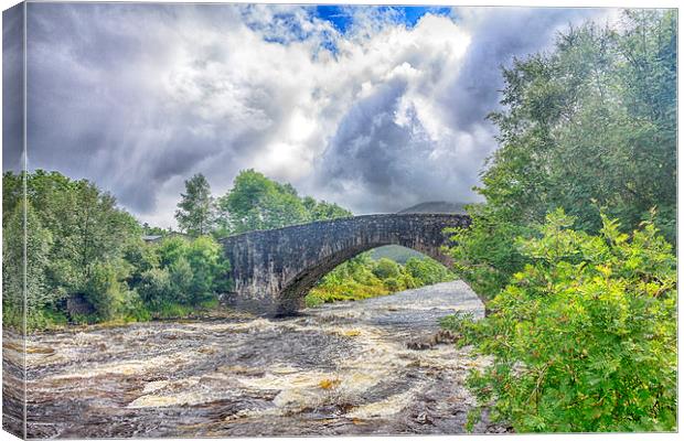  The Bridge of Orchy Canvas Print by Mark Godden