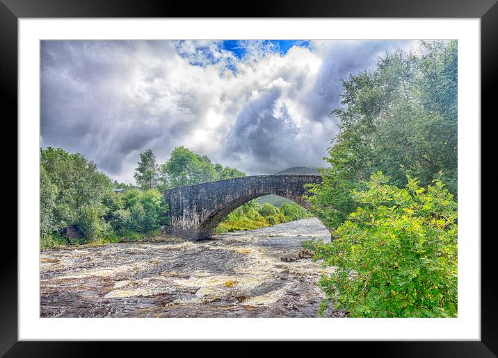  The Bridge of Orchy Framed Mounted Print by Mark Godden