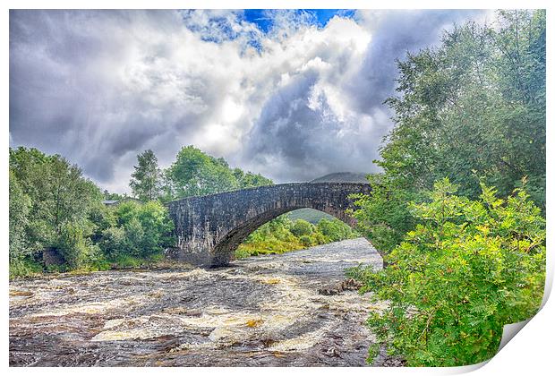  The Bridge of Orchy Print by Mark Godden