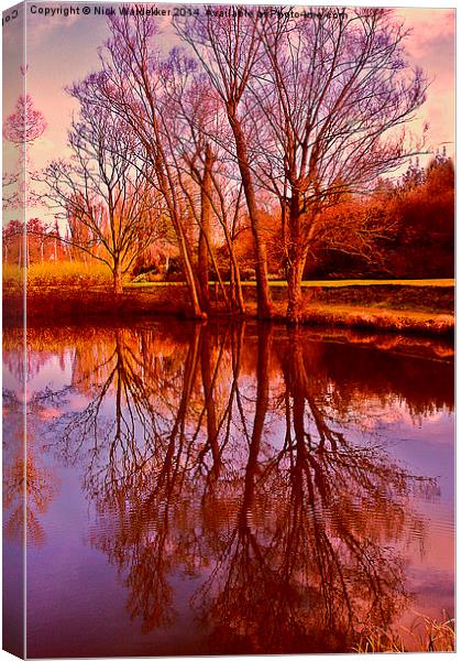  Anglesey Reflections Canvas Print by Nick Wardekker