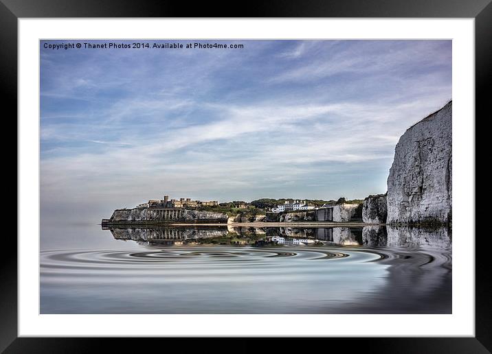  Kingsgate bay Framed Mounted Print by Thanet Photos