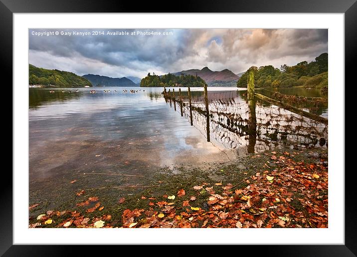  Derwentwater Early Morning Framed Mounted Print by Gary Kenyon