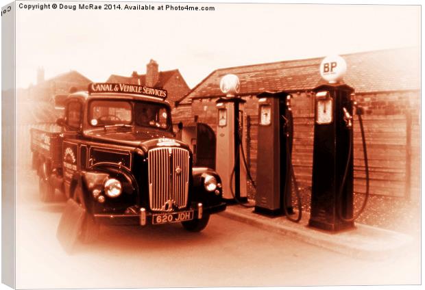  Old van Canvas Print by Doug McRae