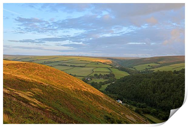 An Exmoor Evening  Print by graham young