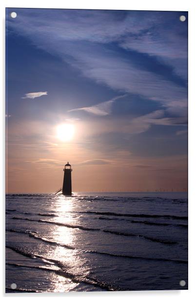  Lighthouse Light Acrylic by Susey Phoenixx