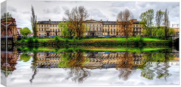 Laurieston House  Canvas Print by Valerie Paterson