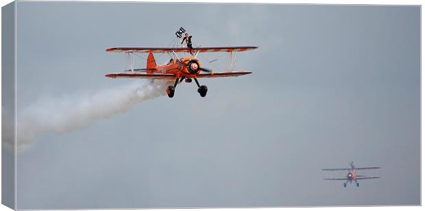  The Wingwalkers Canvas Print by Tim Clifton