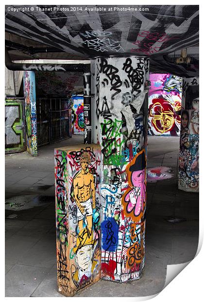 Graffiti  Print by Thanet Photos