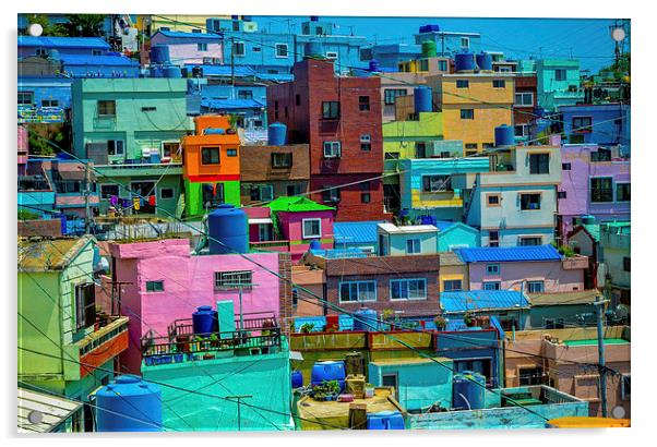  Colors of Busan Acrylic by Alex Inch