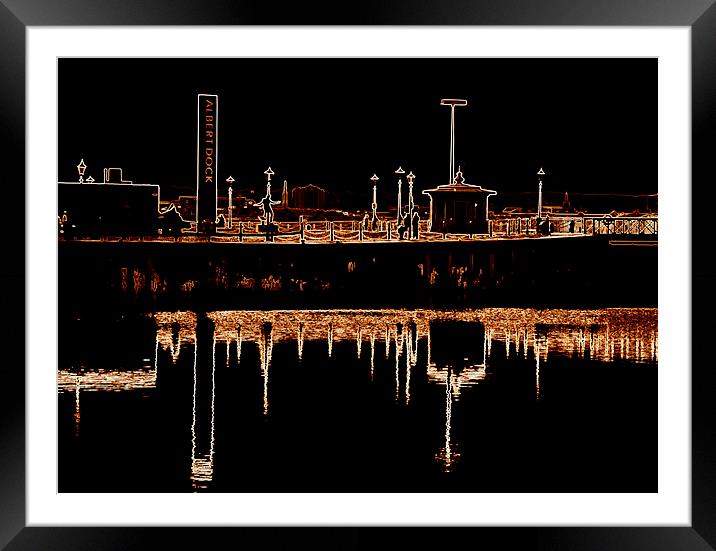  reflections Framed Mounted Print by sue davies