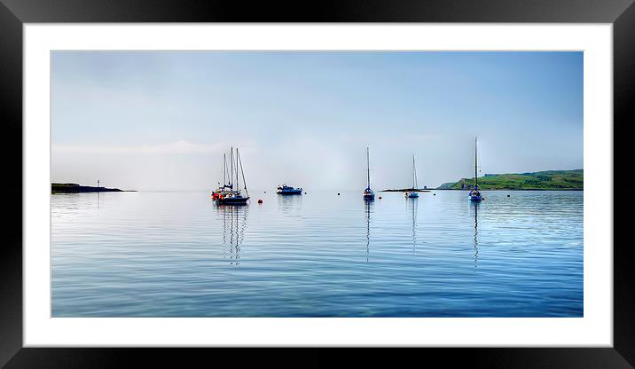 The Bay Of Millport  Framed Mounted Print by Valerie Paterson