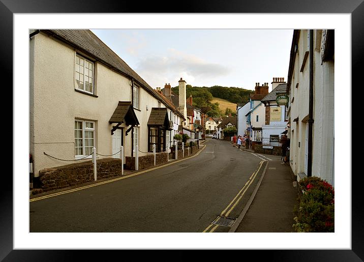 Porlock  Framed Mounted Print by graham young