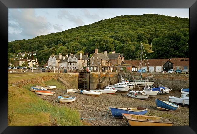 Porlock Weir  Framed Print by graham young