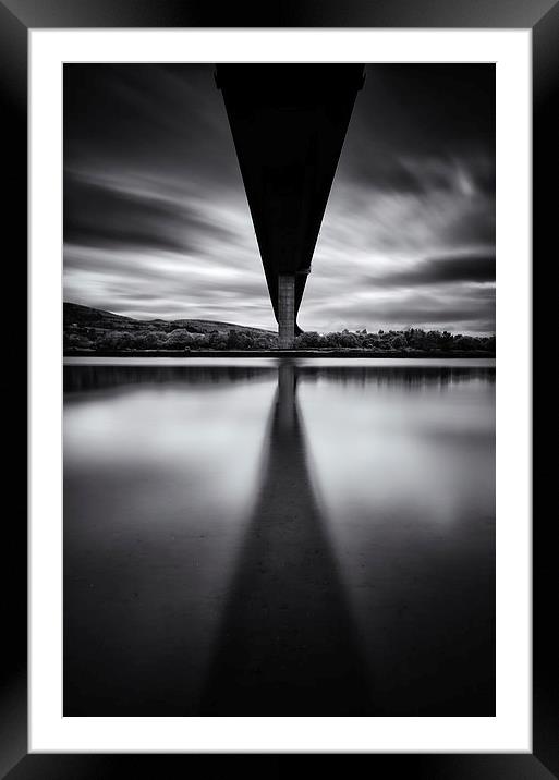  Under the Bridge Framed Mounted Print by Ray Abrahams