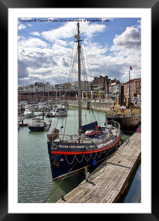  Ramsgate harbour         Framed Mounted Print by Thanet Photos