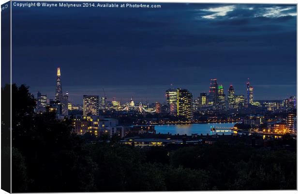 City of London Skyline Canvas Print by Wayne Molyneux