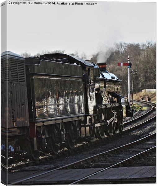  Freight Train Canvas Print by Paul Williams