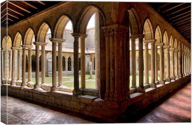   The Cloisters  Canvas Print by Irene Burdell