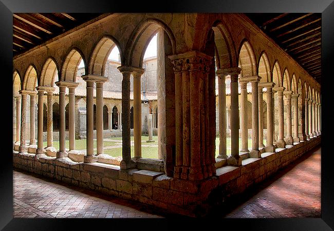   The Cloisters  Framed Print by Irene Burdell