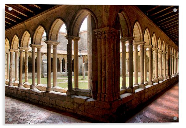   The Cloisters  Acrylic by Irene Burdell