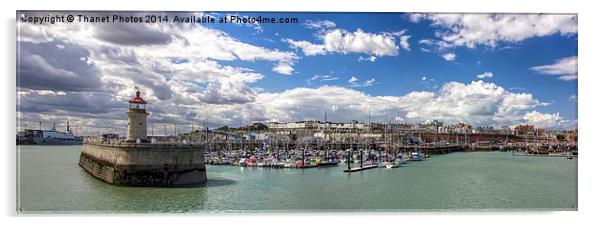  A Ramsgate panorama Acrylic by Thanet Photos