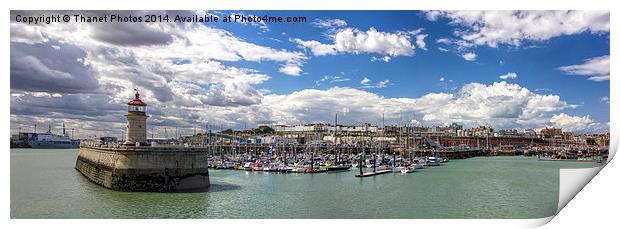  A Ramsgate panorama Print by Thanet Photos