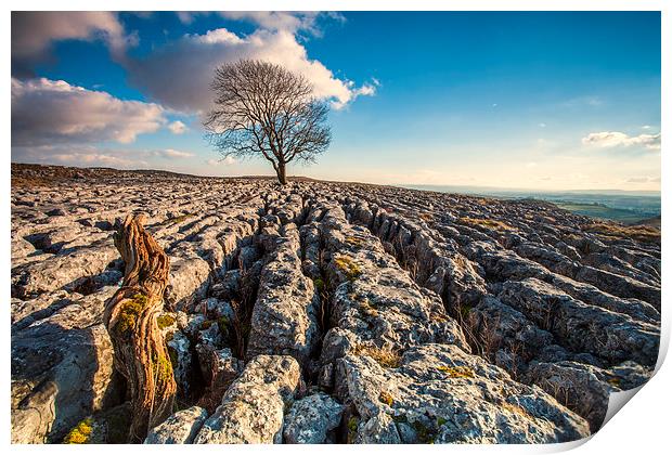  Malham Print by David Hirst