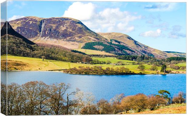  The Glorious Lakedistrict Canvas Print by Judith Lightfoot