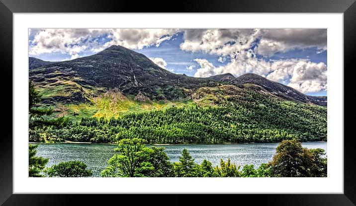 Buttermere Framed Mounted Print by Tom Gomez