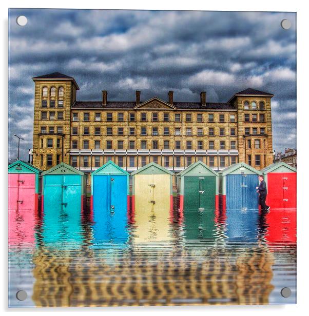 Brighton Reflection Acrylic by Scott Anderson