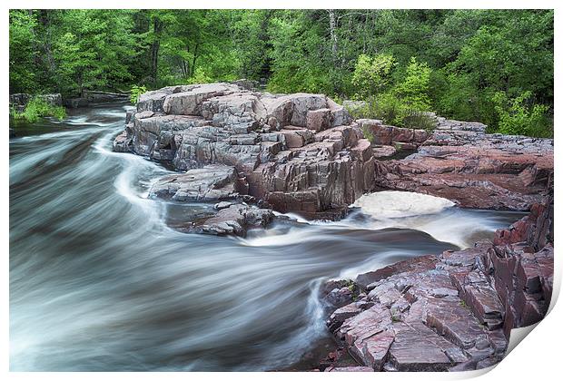 The Dells of the Eau Claire River  Print by Jonah Anderson Photography