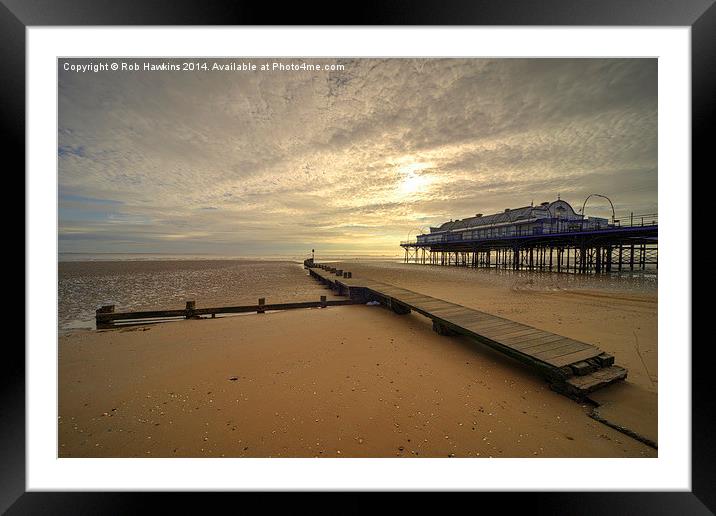  Cleethorpes Pier  Framed Mounted Print by Rob Hawkins