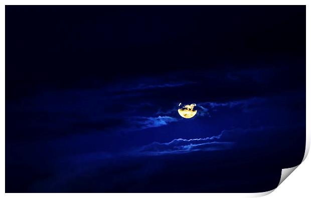 Goodnight Moon Print by Peta Thames