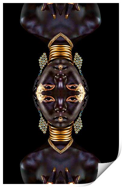  African Goddess Print by Matthew Lacey