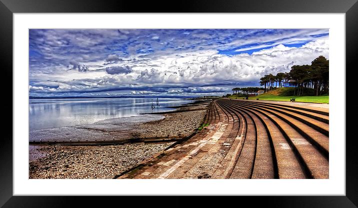 Silloth Waterfront Framed Mounted Print by Tom Gomez