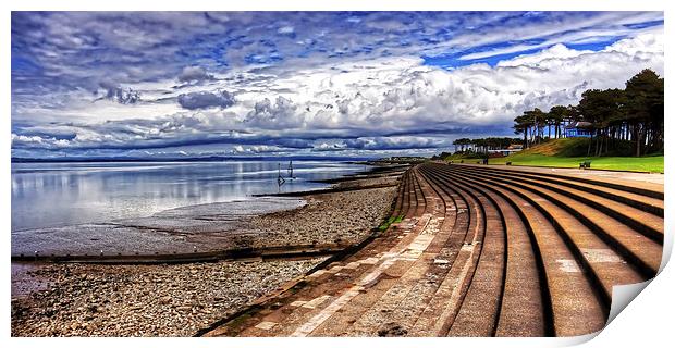 Silloth Waterfront Print by Tom Gomez