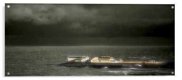  Cromer Pier Acrylic by Gordon Holmes