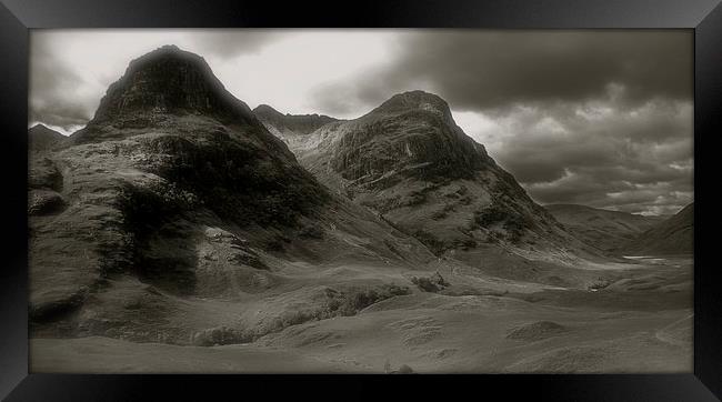  Glencoe, Scotland Framed Print by Gordon Holmes