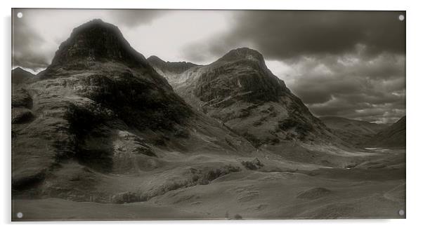  Glencoe, Scotland Acrylic by Gordon Holmes