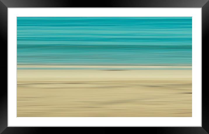 St Ninian's abstract  Framed Mounted Print by Heather Newton