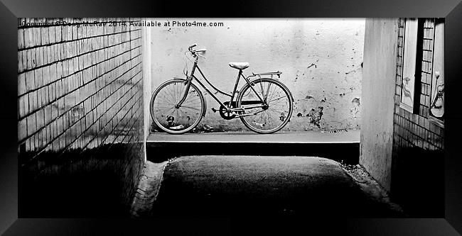  bicycle Framed Print by Doug McRae