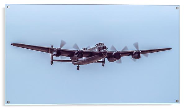 The Lancaster Bomber  Acrylic by Sean Wareing