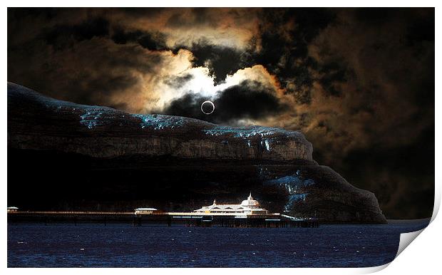 Dazzling Orme Eclipse Spectacle Print by Mike Shields