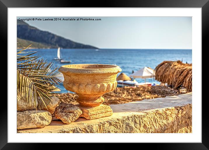  Images of Kalkan Framed Mounted Print by Pete Lawless