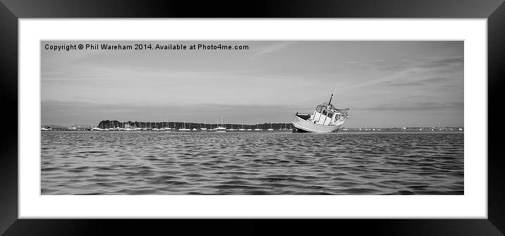  Harbour Framed Mounted Print by Phil Wareham