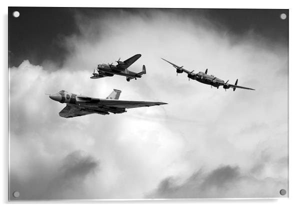  Avro History - Mono Acrylic by J Biggadike