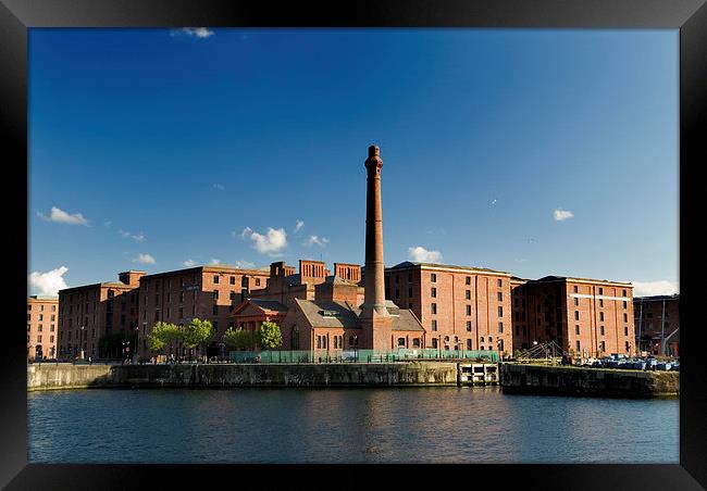  The Albert Dock, Liverpool Framed Print by Dave Hudspeth Landscape Photography