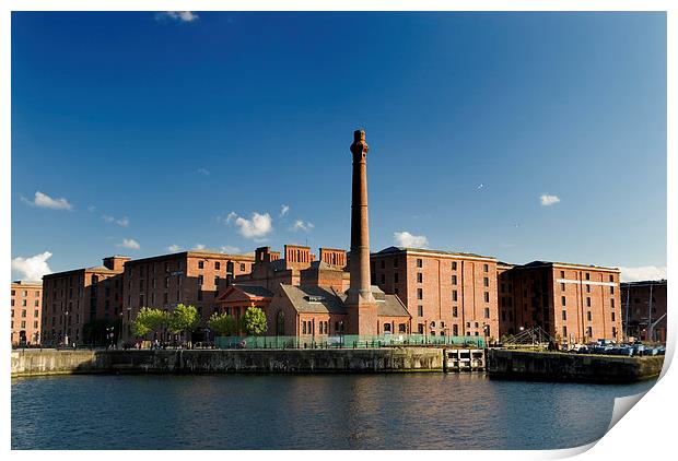  The Albert Dock, Liverpool Print by Dave Hudspeth Landscape Photography
